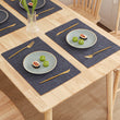 Linen Dining Table Cover | Heat-Resistant & Anti-Scald