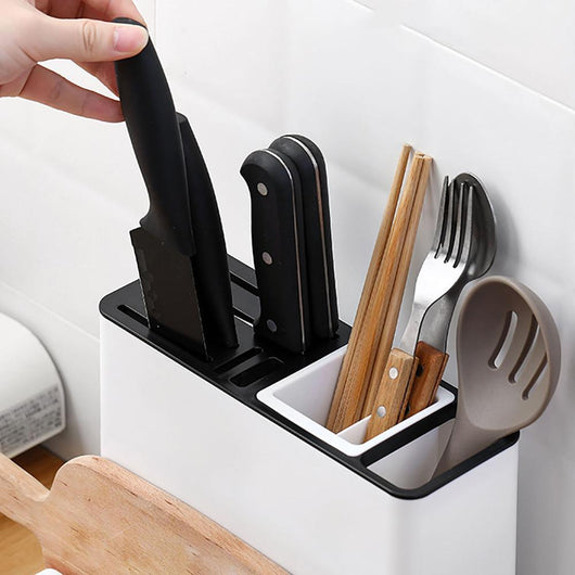 Tableware Storage Rack | Plastic Knife Holder