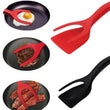 2-in-1 Flip & Grip Tongs | Egg Spatula and Pancake Turner