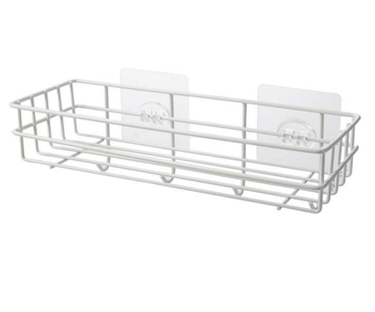 Punch-Free Wall Storage Rack | Kitchen Corner Shelf