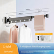 Suction Cup Folding Clothes Hanger | Indoor Drying Rack