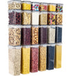 Refrigerator Storage Set | 24-Piece Cereal & Snack Organizer