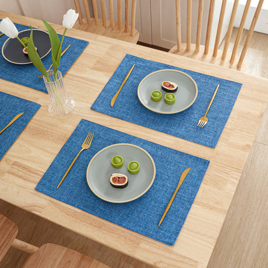 Linen Dining Table Cover | Heat-Resistant & Anti-Scald