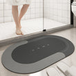 Bathroom Floor Mat | Sliding Door & Foot Cushion