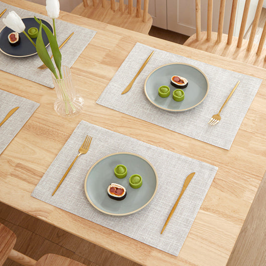 Linen Dining Table Cover | Heat-Resistant & Anti-Scald