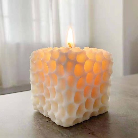 DIY Gypsum Candle Mold | Nest Silicone Craft Mold