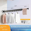 Suction Cup Folding Clothes Hanger | Indoor Drying Rack