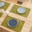 Linen Dining Table Cover | Heat-Resistant & Anti-Scald