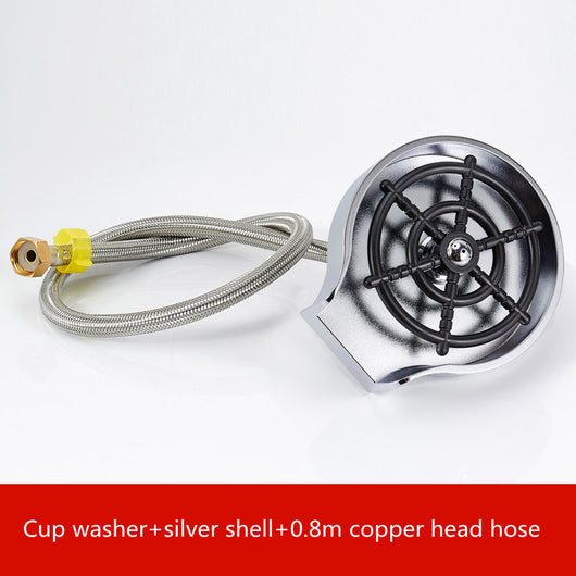 High-Pressure Cup Washer | Automatic Faucet & Sink Tool