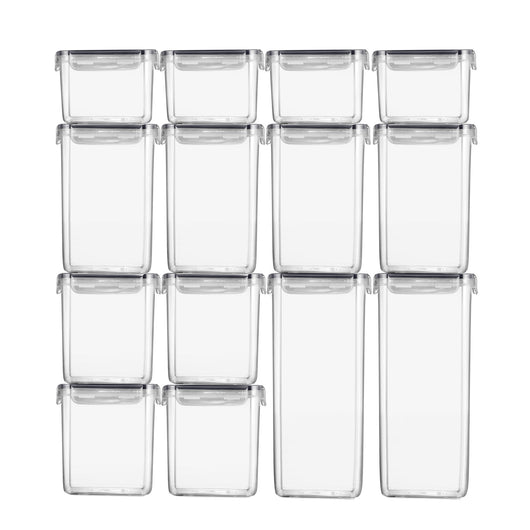 Refrigerator Storage Set | 24-Piece Cereal & Snack Organizer