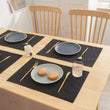 Linen Dining Table Cover | Heat-Resistant & Anti-Scald