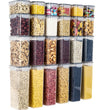 Refrigerator Storage Set | 24-Piece Cereal & Snack Organizer