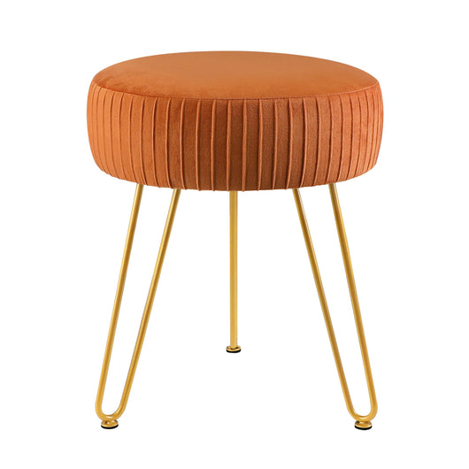 Striped Metal Footstool | Home Dressing Table Stool