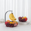 Creative Double Layered Fruit Basket Household Banana Hook