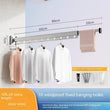 Suction Cup Folding Clothes Hanger | Indoor Drying Rack