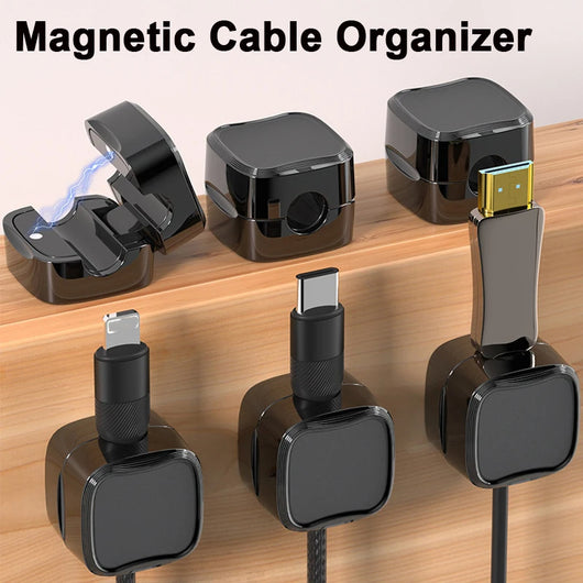 Magnetic Cable Clip | Under Desk Wire Organizer