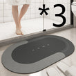 Bathroom Floor Mat | Sliding Door & Foot Cushion