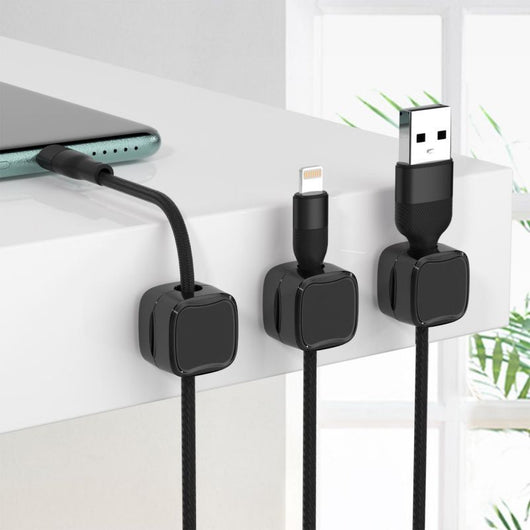 Magnetic Cable Clip | Under Desk Wire Organizer