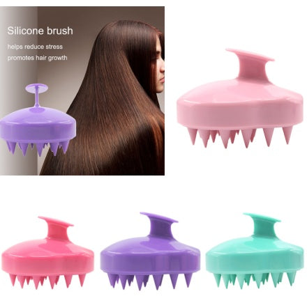 Silicone Scalp Brush | Massage & Blood Circulation