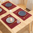 Linen Dining Table Cover | Heat-Resistant & Anti-Scald