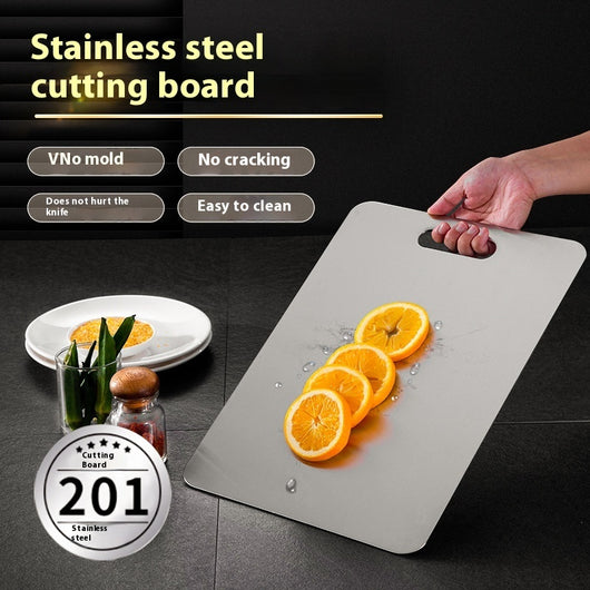 Thickened Stainless Steel Cutting Board | Anti-Mold Design