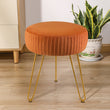 Striped Metal Footstool | Home Dressing Table Stool