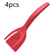 2-in-1 Flip & Grip Tongs | Egg Spatula and Pancake Turner