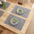 Linen Dining Table Cover | Heat-Resistant & Anti-Scald