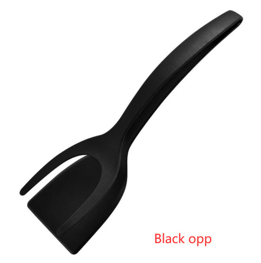 2-in-1 Flip & Grip Tongs | Egg Spatula and Pancake Turner