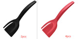 2-in-1 Flip & Grip Tongs | Egg Spatula and Pancake Turner