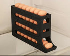 Automatic Egg Roller Tray | 4-Layer Refrigerator Organizer