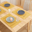 Linen Dining Table Cover | Heat-Resistant & Anti-Scald